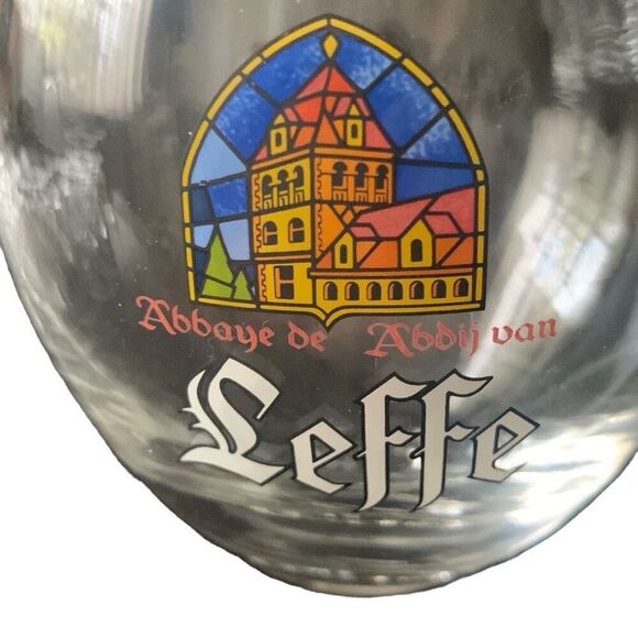 Vintage Leffe Beer Glasses Embrace the Timeless Beauty and Flavors of A Classic - Picture 12 of 14